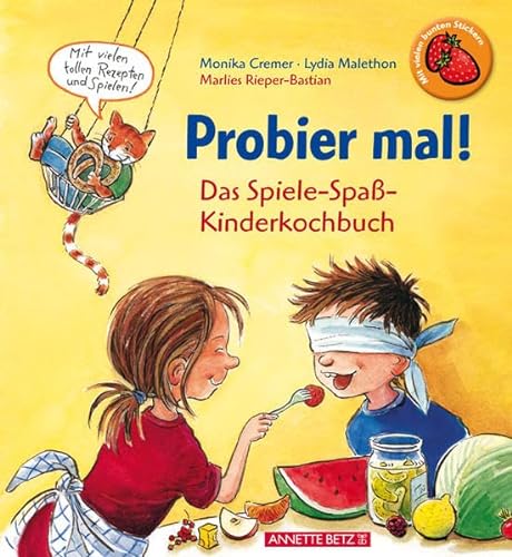 Stock image for Probier mal!: Das Spiele-Spa-Kinderkochbuch for sale by medimops