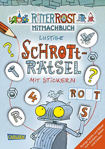 9783219118544: Ritter Rost: Lustige Schrott-Rtsel mit Stickern: Rostiger Rtsel- und Stickerspa