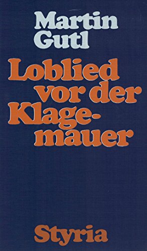 Imagen de archivo de Loblied vor der Klagemauer a la venta por medimops