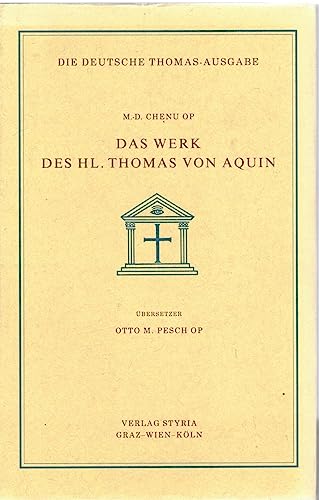 Das Werk des Hl. Thomas von Aquin, Erg.-Bd 2