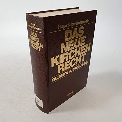 Stock image for Das neue Kirchenrecht: Gesamtdarstellung (German Edition) for sale by Redux Books