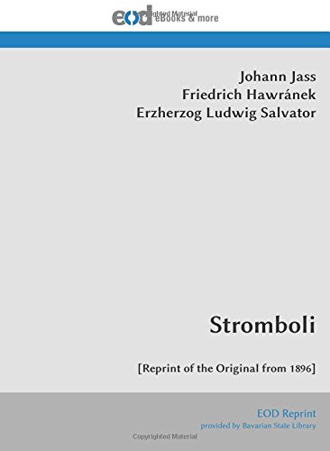 Imagen de archivo de Stromboli: [Reprint of the Original from 1896] (Germanic Languages Edition) a la venta por Books Unplugged