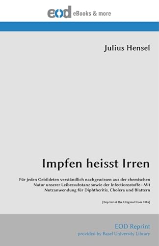 Stock image for Impfen heisst Irren (Multilingual Edition) for sale by Book Deals