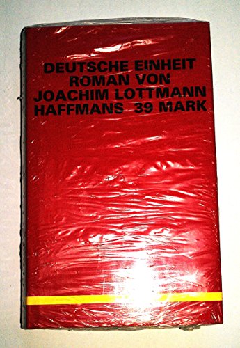 9783251004423: Deutsche Einheit. Roman