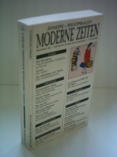 Beispielbild fr Moderne Zeiten. Bltter zur Pflege der Urteilskraft. 1981 - 1989. 2. Folge. Haffmans-Taschenbuch 31. zum Verkauf von Mephisto-Antiquariat