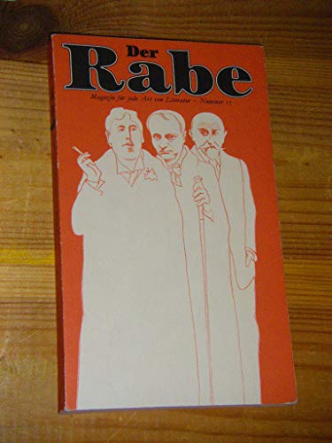 9783251100156: Der Rabe. Magazin Fr Jede Art Von Literatur- Nummer 15-XV