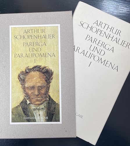 Beispielbild fr Parerga und Paralipomena I. Kleine philosophische Schriften. Bd. 4 : Bd. 4 zum Verkauf von medimops