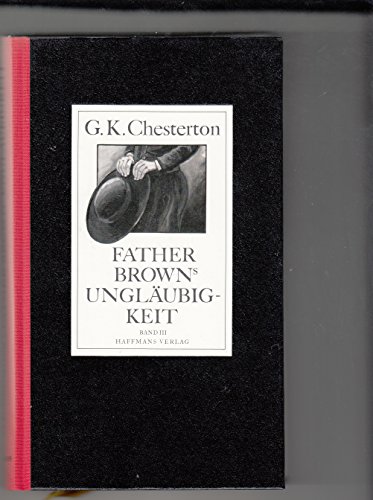 Stock image for Father Browns Unglubigkeit for sale by Versandantiquariat Felix Mcke