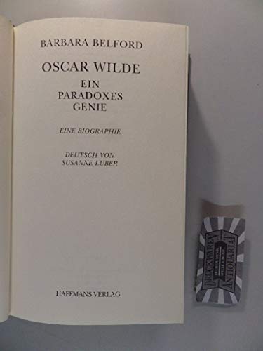 Stock image for Oscar Wilde. Ein paradoxes Genie for sale by medimops