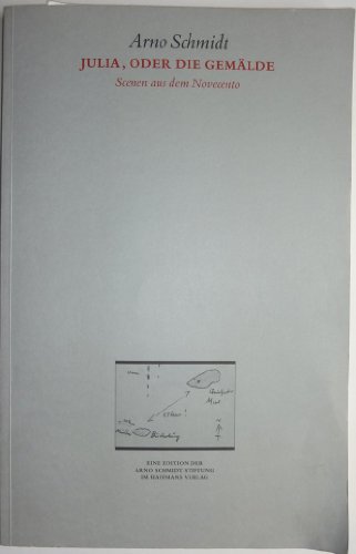 Beispielbild fr Julis, oder die Gemlde. Scenen aus dem Novecento zum Verkauf von Antiquariat Nam, UstId: DE164665634