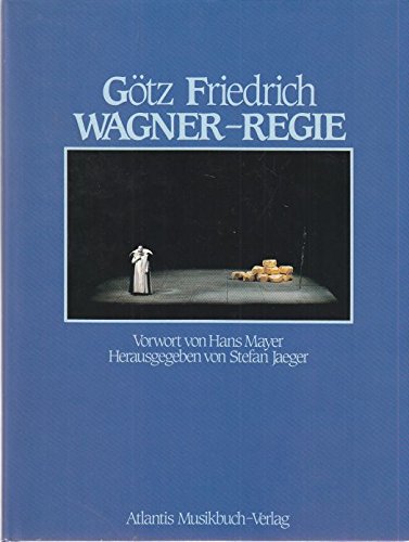 Imagen de archivo de Wagner-Regie. Mit einem Vorwort von Hans Mayer. Herausgegeben von Stefan Jaeger. Mit 166 (davon 11 ganzseitigen) Abbildungen, sowie Biographie, Besetzungen, Wagner-Filme, Daten zum Leben und Werk Richard Wagners, Mitarbeiterverzeichnis, Texthinweise, Abbildungsnachweis und Register. Grooktav 21 x 28cm, dunkelblauer OLnbd. mit OSU - sauberes gutes Exemplar. - 240 S. (pages) a la venta por medimops