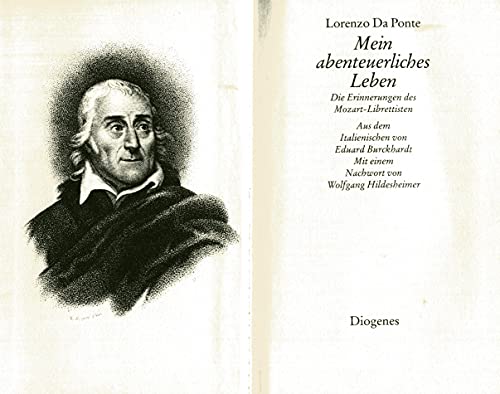 9783257018813: Mein abenteuerliches Leben. Die Memoiren des Mozart-Librettisten