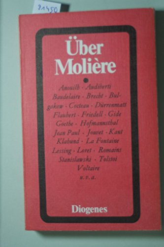 Imagen de archivo de ber Molire. a la venta por Antiquariat Eule