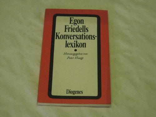 Beispielbild für Egon Friedells Konversationslexikon. zum Verkauf von medimops