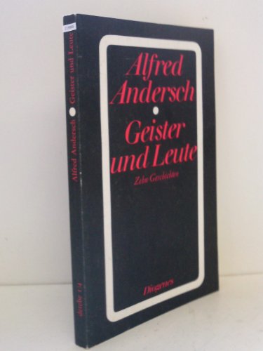 Stock image for Geister und Leute for sale by Better World Books: West