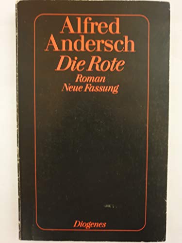 Stock image for "Die Rote. von Alfred Andersch | 1. Januar 1994 for sale by Nietzsche-Buchhandlung OHG