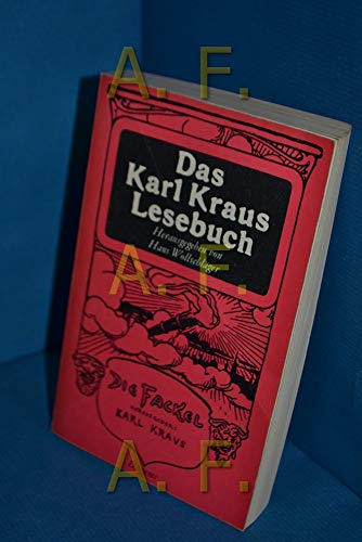 Das Karl Kraus Lesebuch (219). - Unknown Author