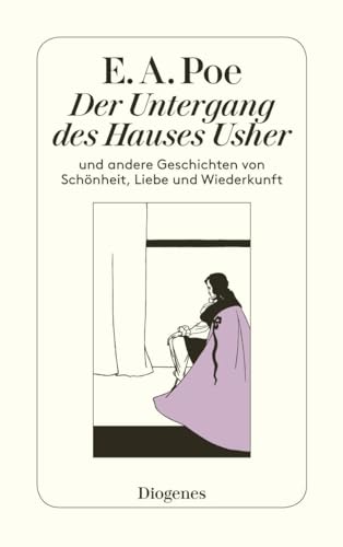 Der Untergang des Hauses Usher und andere Geschichten von Schönheit, Liebe und Wiederkunft. Aus dem Amerikanischen von Wolf Durian, Gisela Etzel, Marie Ewers und Karl Lerbs. Inhalt: Der Untergang des Hauses Usher - William Wilson - Die Tatsachen im Falle Waldemar - Morella - Eleonora - Ligeia - Berenice, Das ovale Porträt- Das Stelldichein, Die Insel der Fee - Landors Landhaus - Das Herrschaftssitz Arnheim u.a. - (=Diogenes-Taschenbuch 21182 : detebe-Klassiker). - Poe, Edgar Allan