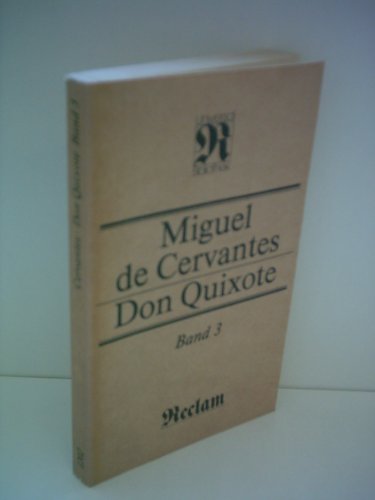 Don Quixote von la Mancha. Ungekürzte, Dt. Übersetzg. von Ludwig Tieck