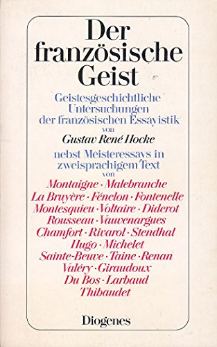 9783257216349: Der franzsische Geist