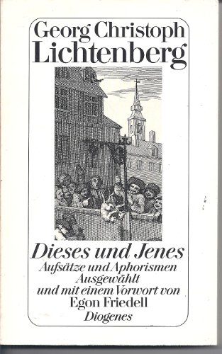 Imagen de archivo de Dieses und Jenes. Aufsaetze und Aphorismen. Ausgewaehlt vom Egon Friedell a la venta por Concordia Books