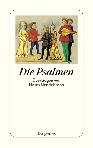 9783257230208: Die Psalmen - bertragen von Moses Mendelsohn