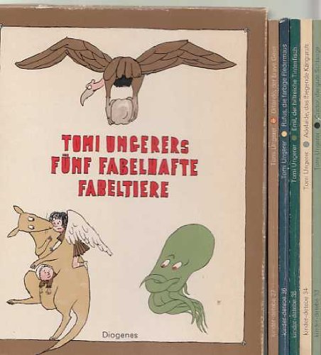 Beispielbild fr Tomi Ungerers fnf fabelhafte Fabeltiere. (Ki- K 2). Crictor / Adelaide / Emil / Rufus / Orlando zum Verkauf von medimops