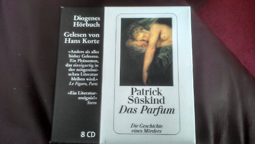Das Parfum. 8 CDs Box die Geschichte eines Mörders. Ungekürzte Lesung. - Süskind, Patrick und Hans [Leser] Korte.