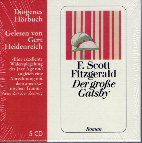 Der große Gatsby (Diogenes Hörbuch) - Fitzgerald, F. Scott