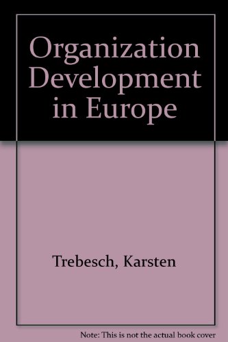 Beispielbild fr Organization Development in Europe zum Verkauf von Buchpark