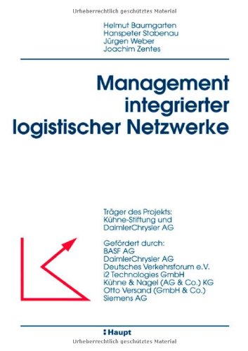 Imagen de archivo de Management integrierter logistischer Netzwerke. a la venta por BuchZeichen-Versandhandel