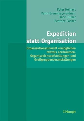 Stock image for Expedition statt Organisation: Organisationszukunft ermglichen mittels Lernrumen. Organisationsaufstellungen und Grossgruppenveranstaltungen for sale by medimops