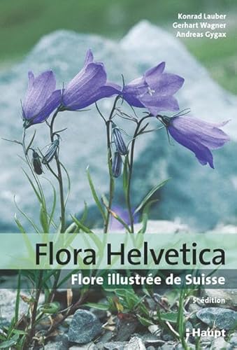 Imagen de archivo de Flora Helvetica - Flore illustre de Suisse: avec 3200 descriptions de plantes  fleurs, de fougres et de plantes cultives, avec cartes de distribution a la venta por ECOSPHERE