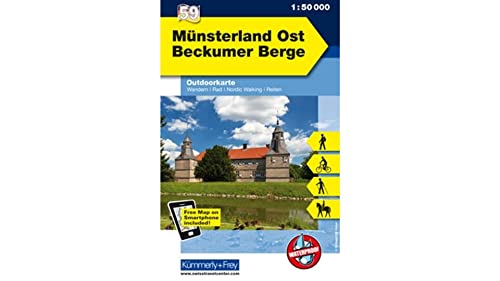 Beispielbild fr Mnsterland Ost, Beckumer Berge: Nr. 59, Outdoorkarte Deutschland, 1:50 000, Mit kostenlosem Download fr Smartphone (Kmmerly+Frey Outdoorkarten Deutschland) zum Verkauf von medimops