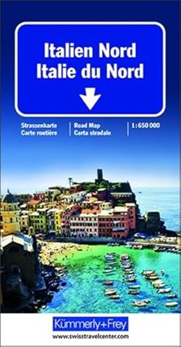 Beispielbild fr Italy North k&f (+r) (World Travel Map) zum Verkauf von WorldofBooks