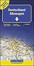 Beispielbild fr Kmmerly & Frey Karten, Deutschland, Doppelkarte Nord und Sd (International Road Map) zum Verkauf von medimops