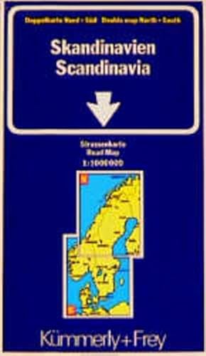 Beispielbild fr Kmmerly & Frey Karten, Skandinavien: Doppelkarte Nord und Sd (International Road Map) zum Verkauf von medimops