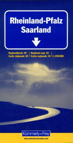 9783259011737: Carte routire : Rheinland - Pfaltz - Saarland