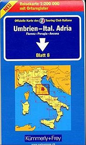 Beispielbild fr Kmmerly & Frey Karten, Umbrien, Italienische Adria: Umbria - Adriatic Sheet 8 (1236) zum Verkauf von medimops