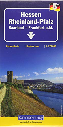 Stock image for Rhineland-Palatinate Saarland 5 k&f Hessen, Frankfurt for sale by WorldofBooks
