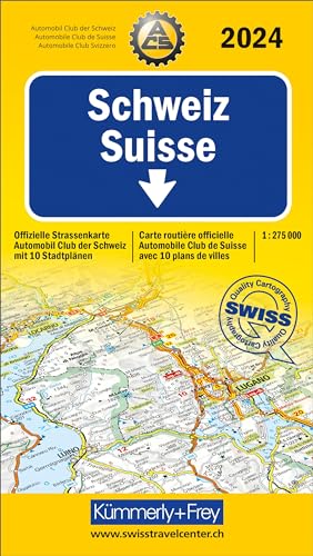 Beispielbild fr Switzerland 2024 ACS +10 city maps zum Verkauf von Blackwell's