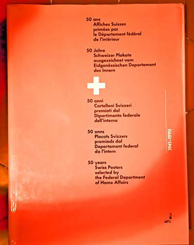 9783259088944: Cinquante ans: affiches suisses primees par le dpartement federal de l'interieur