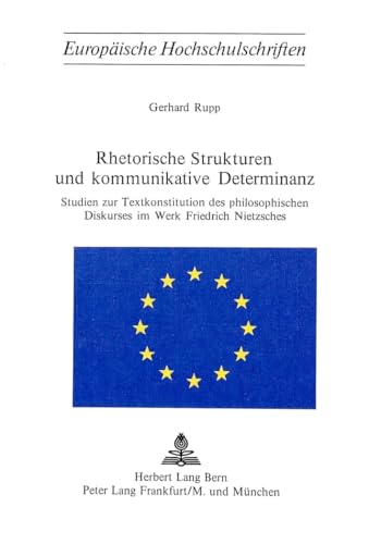 Beispielbild fr Rhetorische Strukturen und kommunikative Determinanz. zum Verkauf von SKULIMA Wiss. Versandbuchhandlung