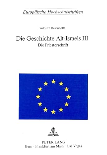 Imagen de archivo de Die Geschichte Alt-Israels III. a la venta por SKULIMA Wiss. Versandbuchhandlung