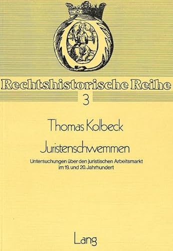 Stock image for Juristenschwemmen (Paperback) for sale by CitiRetail