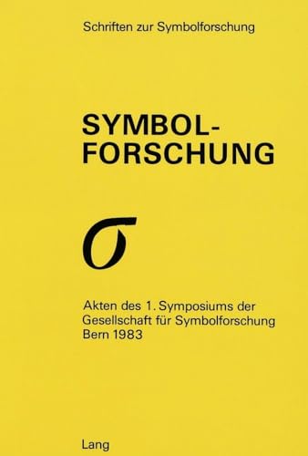 Imagen de archivo de Symbolforschung. a la venta por SKULIMA Wiss. Versandbuchhandlung