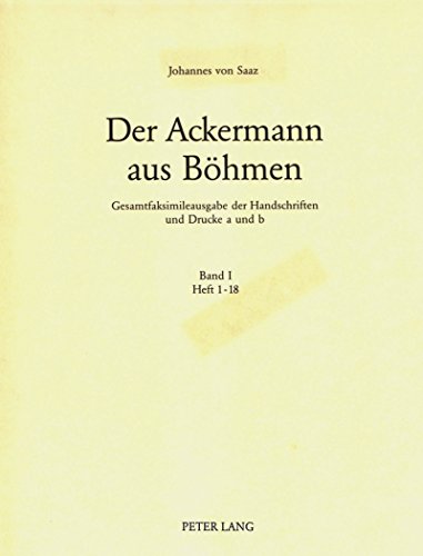 Der Ackermann aus Böhmen.