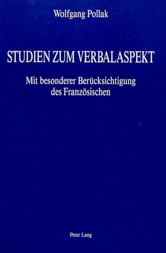 Beispielbild fr Studien zum Verbalaspekt. zum Verkauf von SKULIMA Wiss. Versandbuchhandlung