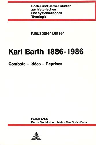 Karl Barth 1886-1986.