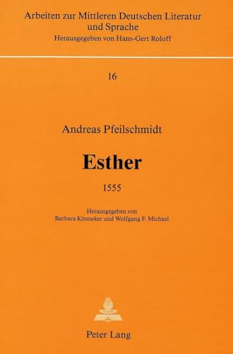 Stock image for Esther (1555). for sale by SKULIMA Wiss. Versandbuchhandlung
